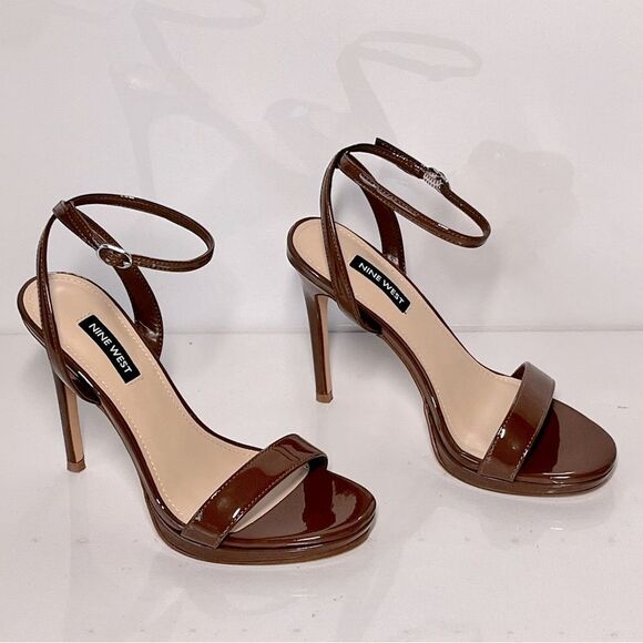 Nine West Loola Ankle Strap Heeled Sandal - Picture 1 of 5
